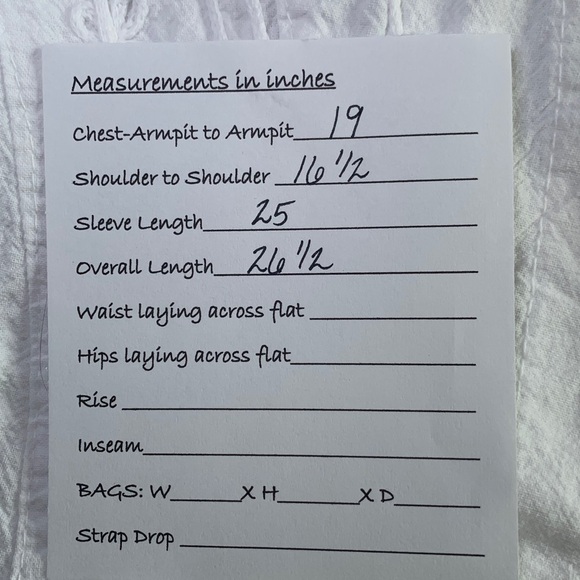 Caamano white cotton blouse made in Peru 100% cotton - Picture 10 of 10